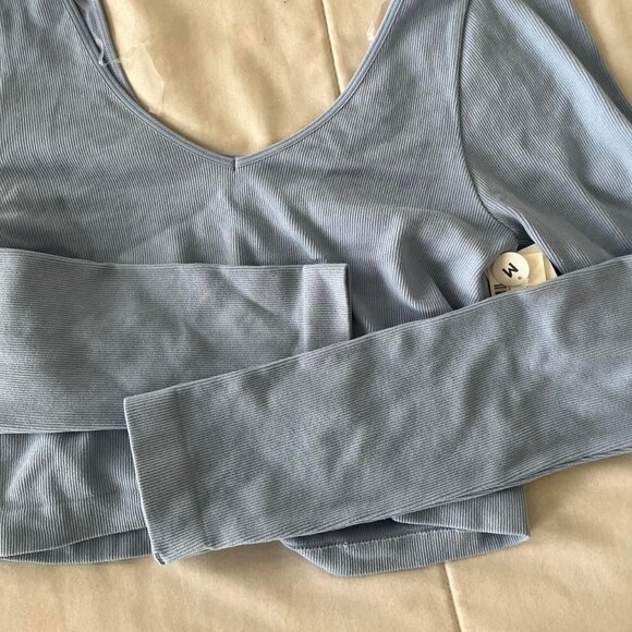 aeropostale blue long sleeveconvertible topsize... - Picture 4 of 4